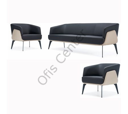 Work 1 adet 2 li , 2 adet tekli Kanepe Takımı